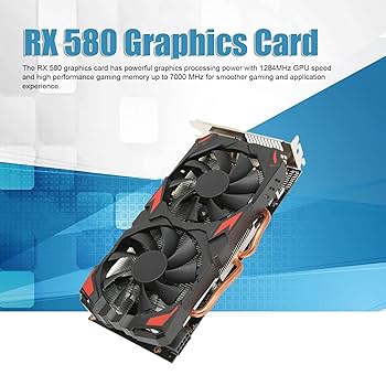 RADEON RX 580 グラフィックス カード Amazon | RX 580 グラフィックス カード、GDDR5 256 ビット 8GB